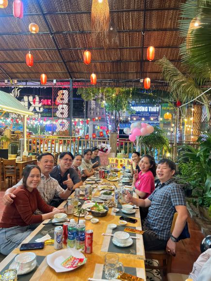 Không gian quán Gió Biển